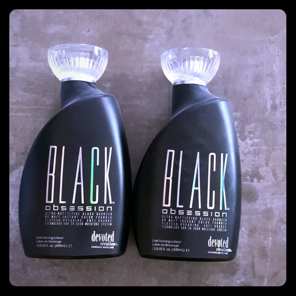 X2 Devoted Creations Black Obsession Dark Tanning